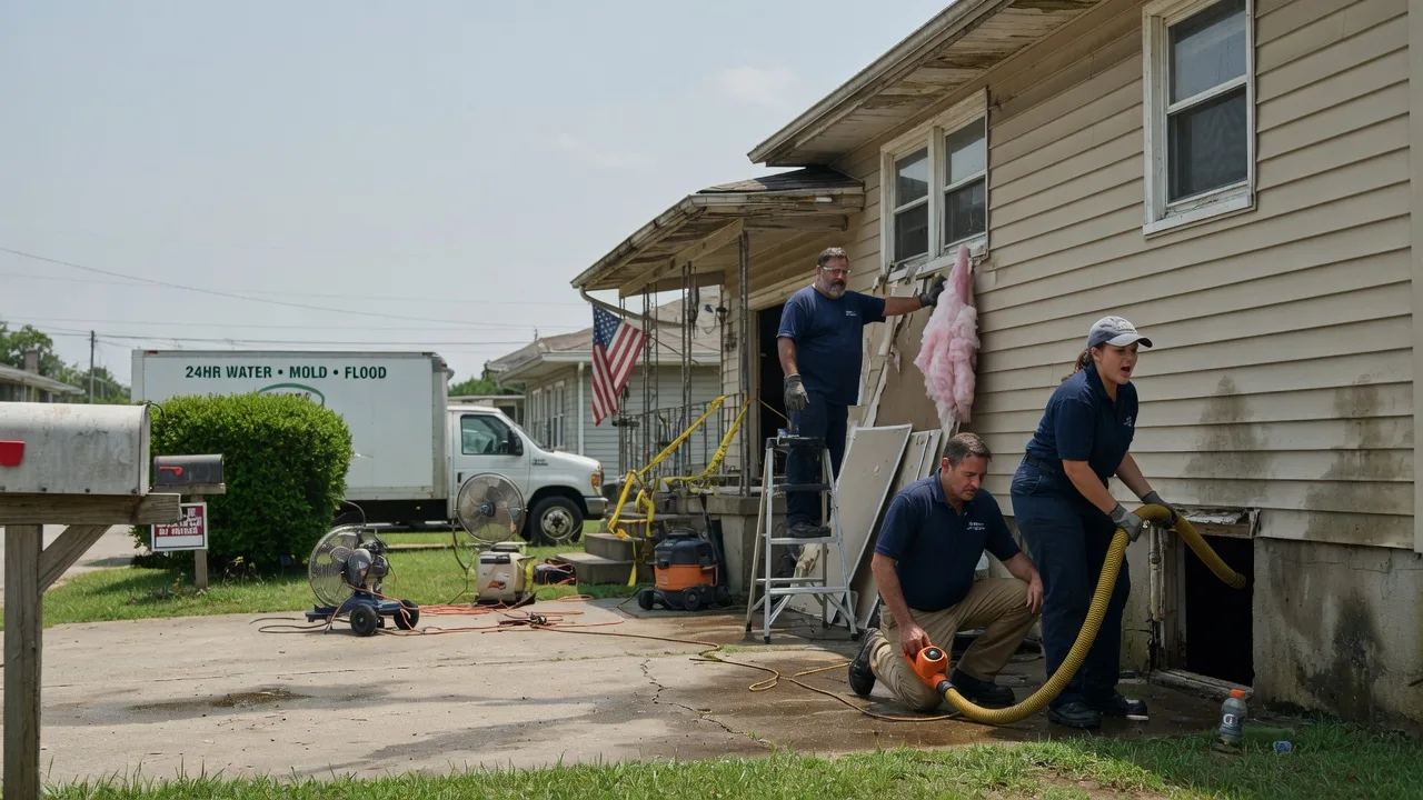 Water Damage Repair in Scottsburg, IN near me
